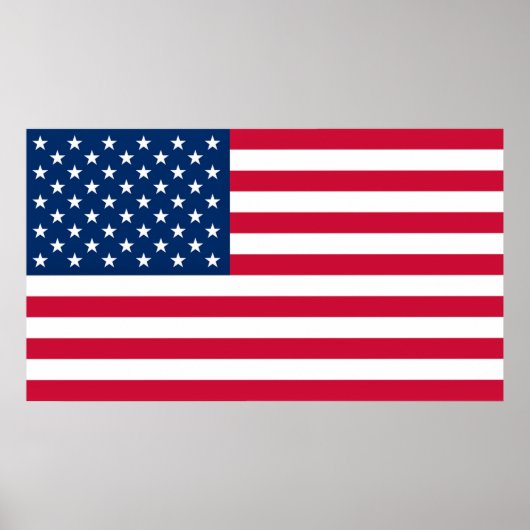USA des American Flag Poster (Vorne)