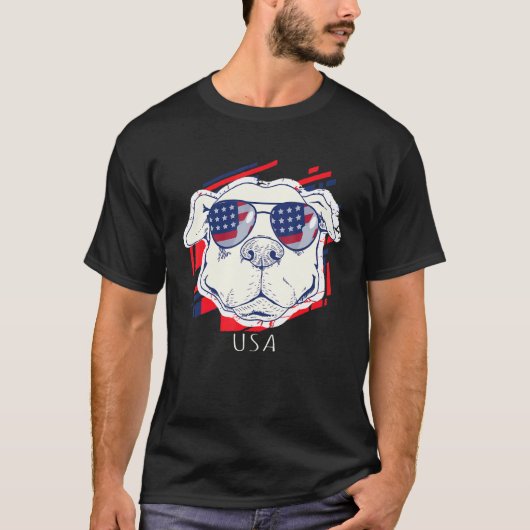 USA des Unabhängigkeitstages T-Shirt (Vorderseite)