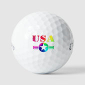 USA Design, Custom Gifts, Personalisiert Callaway Golfball (Vorderseite)