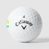 USA Design, Custom Gifts, Personalisiert Callaway Golfball (Logo)