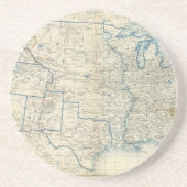 USA Dez. 1860 Getränkeuntersetzer (Vorne)