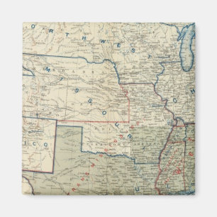 USA Dez. 1862 Magnet