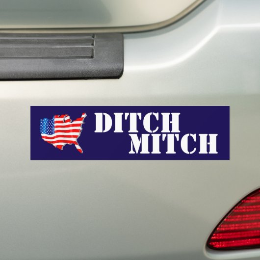 USA Ditch Mitch McConnell Kentucky Senator zu alt Autoaufkleber (Auf Auto)