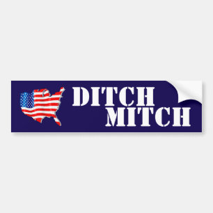 USA Ditch Mitch McConnell Kentucky Senator zu alt Autoaufkleber