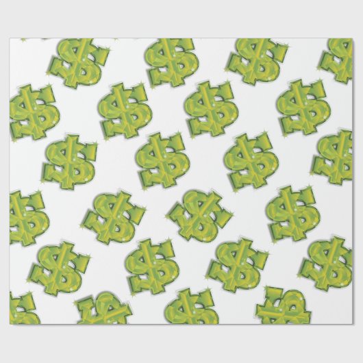 USA Dollar Geschenkpapier (Flach)