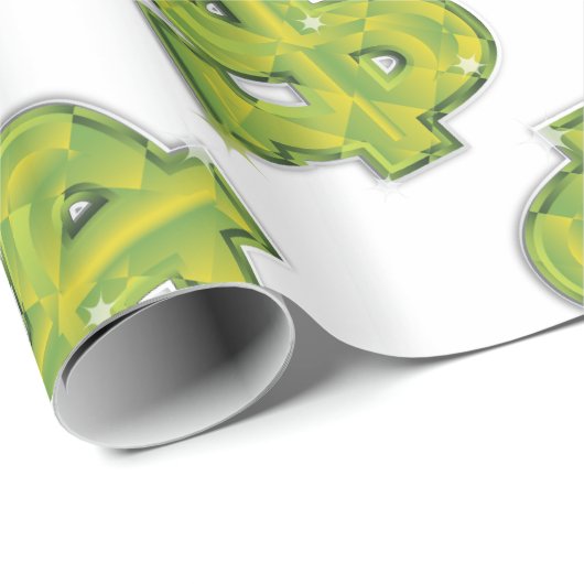 USA Dollar Geschenkpapier (Rolleneckpunkt)