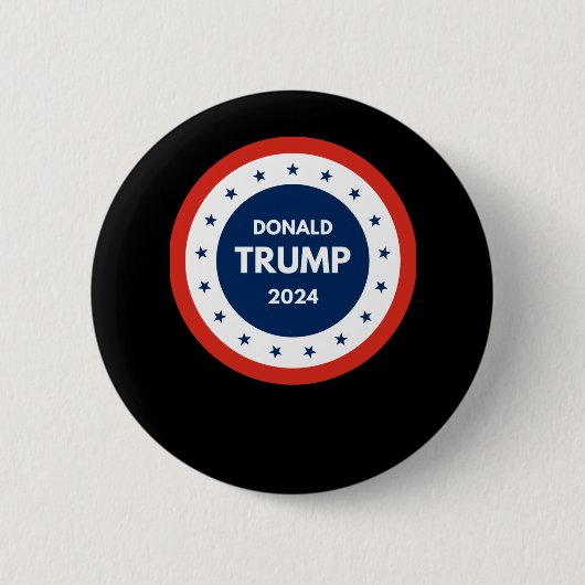 Usa Donald Trump 2024 Button (Vorderseite)