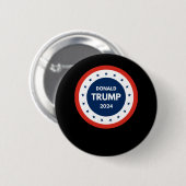 Usa Donald Trump 2024 Button (Vorne & Hinten)