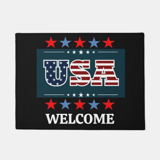 USA Doormat Fußmatte (Vorderseite)