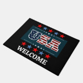 USA Doormat Fußmatte (Schrägansicht)