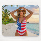 USA Dream Girl 1 Mousepad (Vorne)