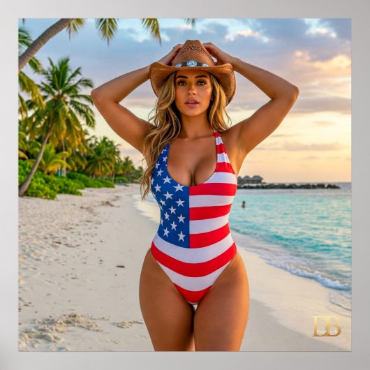 USA Dream Girl 1 Poster (Vorne)