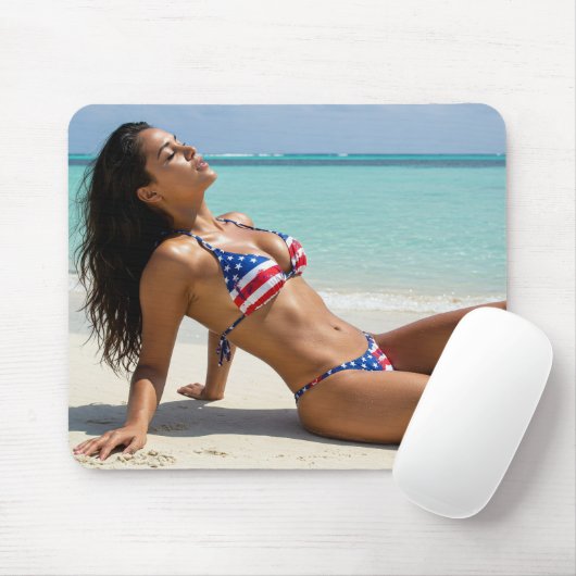 USA Dream Girl 3 Mousepad (Mit Mouse)