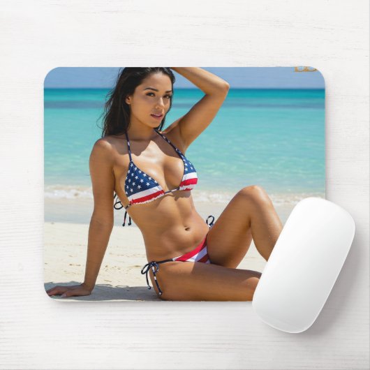 USA Dream Girl 8 Mousepad (Mit Mouse)