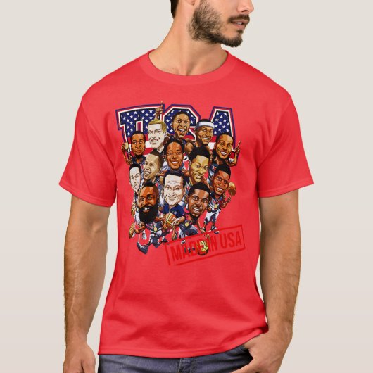 USA Dream Team T-Shirt (Vorderseite)