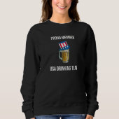 USA Drinking Team Proud Member Drinkers  1 Sweatshirt (Vorderseite)