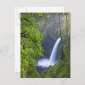 USA, Eagle Creek, Columbia Gorge, Oregon. Postkarte (Vorne/Hinten)