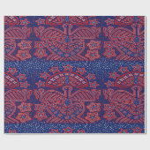 USA Eagle Democratic Patriot Geschenkpapier (Flach)