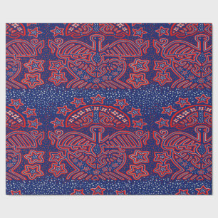 USA Eagle Democratic Patriot Geschenkpapier