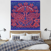 USA Eagle Democratic Patriot Leinwanddruck (Insitu (Schlafzimmer))