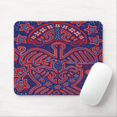 USA Eagle Democratic Patriot Mousepad (Mit Mouse)