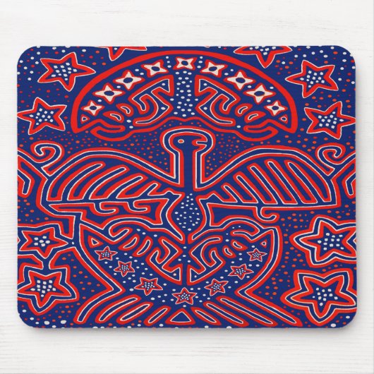 USA Eagle Democratic Patriot Mousepad (Vorne)