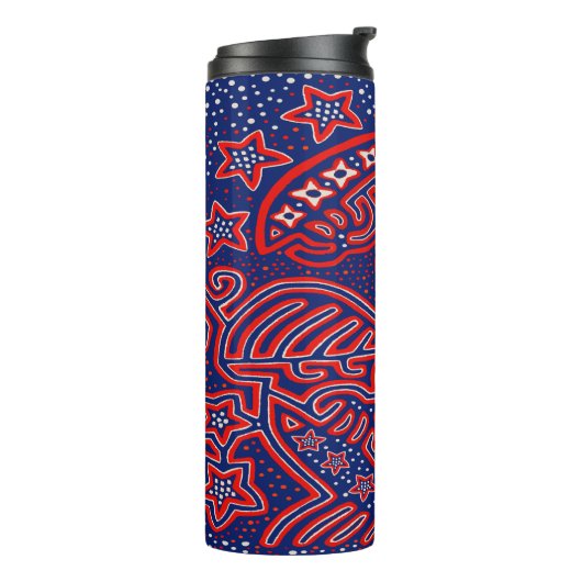 USA Eagle Democratic Patriot Thermosbecher (Nach links gedreht)
