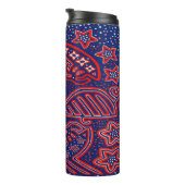 USA Eagle Democratic Patriot Thermosbecher (Nach rechts gedreht)