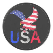 USA Eagle Eishockey Puck (Vorderseite)