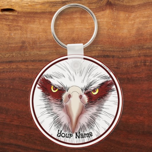 USA Eagle Head Schlüsselanhänger (Vorderseite)