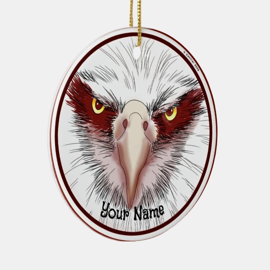 USA Eagle Keramik Ornament (Rechts)