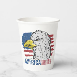 USA Eagle Pappbecher