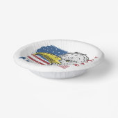 USA Eagle Pappteller (Gewinkelt)