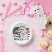 USA Eagle Pappteller (Party)