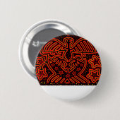 USA EAGLE PATRIOT - KAMPF FÜR DEMOKRATIE! BUTTON (Vorne & Hinten)