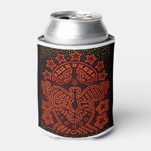 USA EAGLE PATRIOT - KAMPF FÜR DEMOKRATIE! DOSENKÜHLER (Kanne Vorderseite)