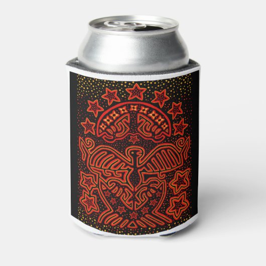 USA EAGLE PATRIOT - KAMPF FÜR DEMOKRATIE! DOSENKÜHLER (Kanne Rückseite)