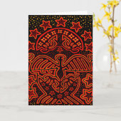 USA EAGLE PATRIOT - KAMPF FÜR DEMOKRATIE! KARTE (Gelbe Blume)