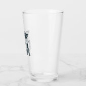 USA Eagle Patriotic Design - US Flagge Style Glas (Links)