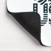 USA Eagle Patriotic Design - US Flagge Style Mousepad (Ecke)