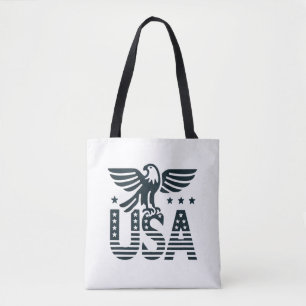 USA Eagle Patriotic Design - US Flagge Style Tasche