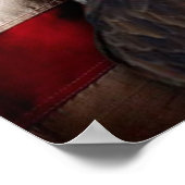 USA Eagle Patriotic Poster (Ecke)