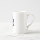 USA Eagle Roundel — Aggressives Sportsymbol Porzellantasse (Rechts)