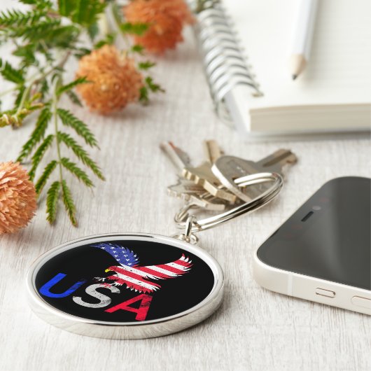 USA Eagle Schlüsselanhänger (Seite)