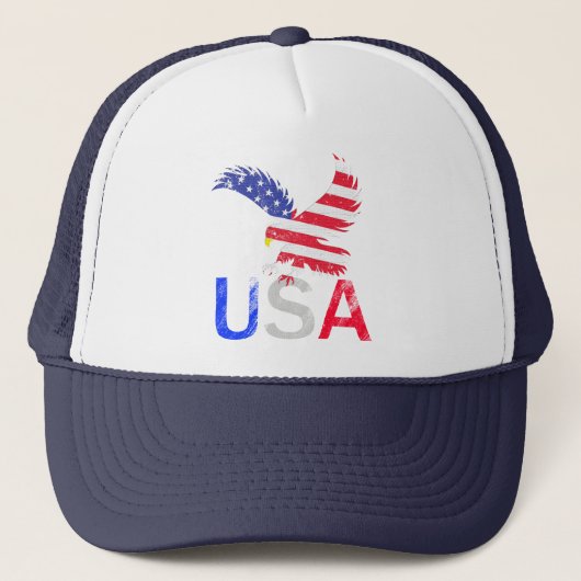 USA Eagle Truckerkappe (Vorderseite)