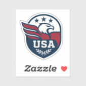 USA Eagle Wappen Aufkleber (Blatt)
