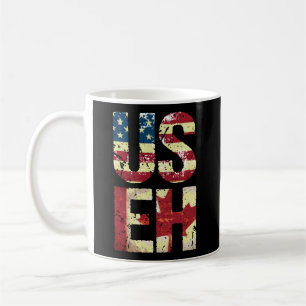 USA Eh America Canada Flag American Canadian Kaffeetasse