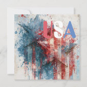 USA Einladung (Vorderseite)