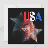 USA Einladung (Vorderseite)