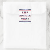 USA Elections Party Collection Quadratischer Aufkleber (Tasche)